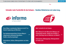Tablet Screenshot of modellf.ch